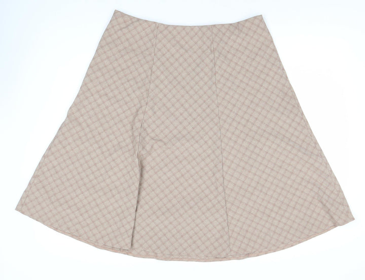 Honor Millburn Women's Beige A-Line Skirt, Size 20