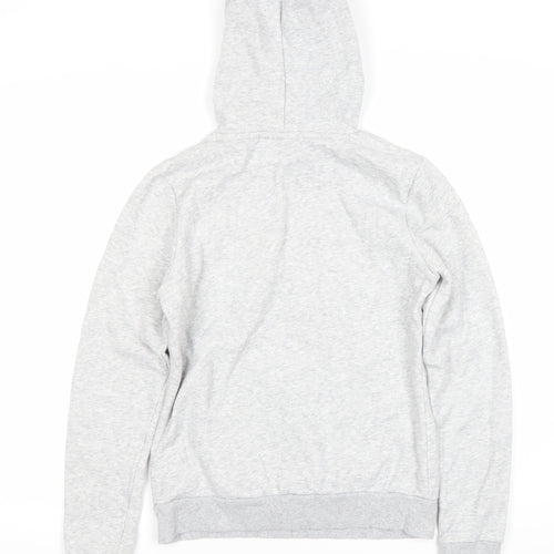 Puma Unisex Grey Pullover Hoodie Size 10