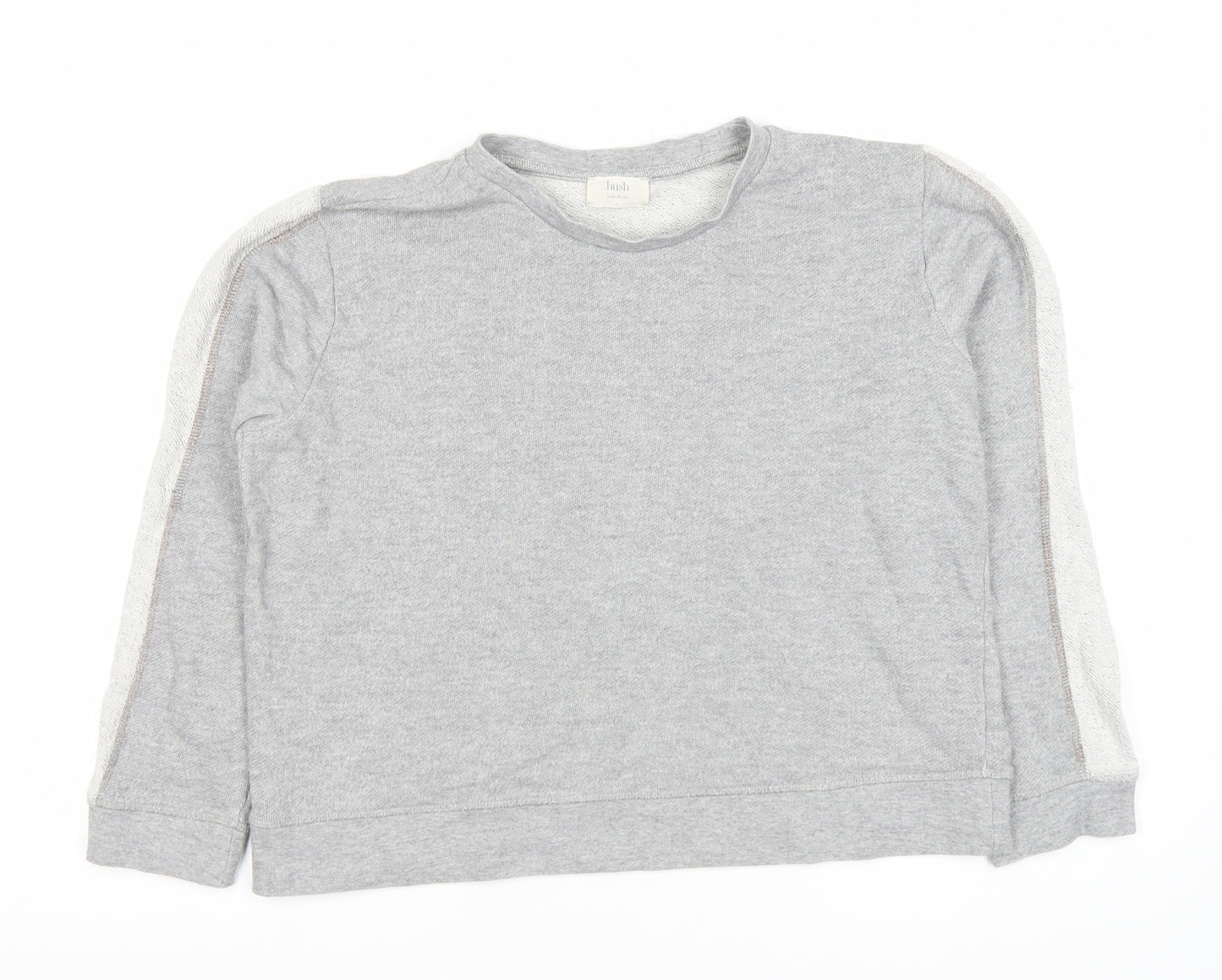 Trash Women's Grey Pullover Sweatshirt Medium