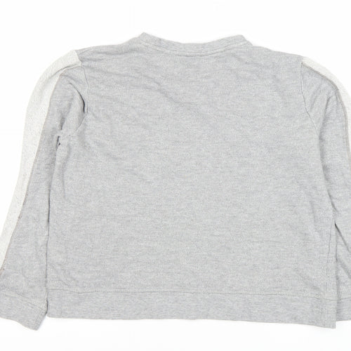 Trash Women's Grey Pullover Sweatshirt Medium