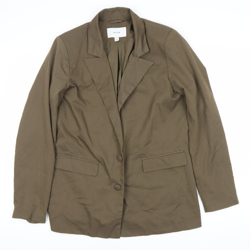 Vila Women's Brown Blazer Jacket Size 10