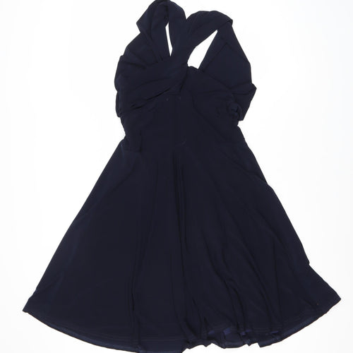 WANT THAT TREND Blue Sleeveless Dress, Size 12