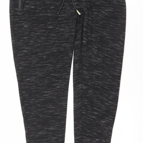 Brave Soul Men's Black Jogger Trousers L