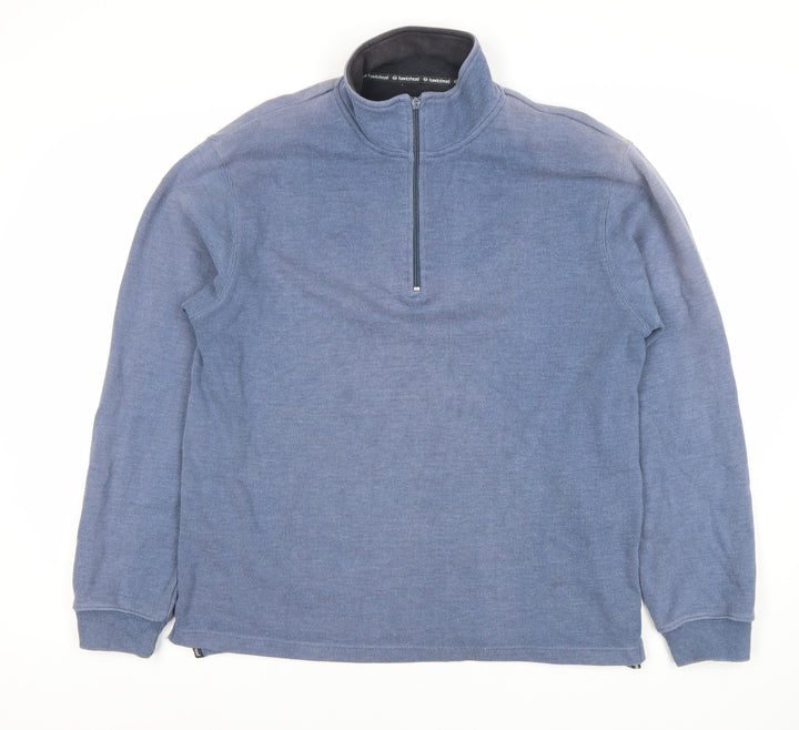 Hawkshead Men's Blue Full Zip Sweatshirt Size S