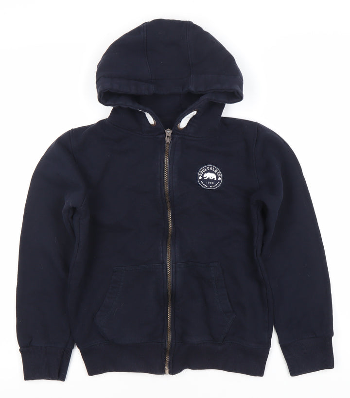 SoulCal & Co Boys Blue Full Zip Hoodie 11-12 Years