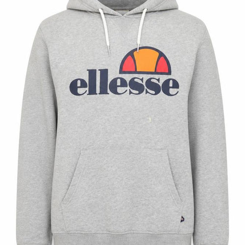 Ellesse Grey Pullover Hoodie, Unisex Adult Size 8 Casual