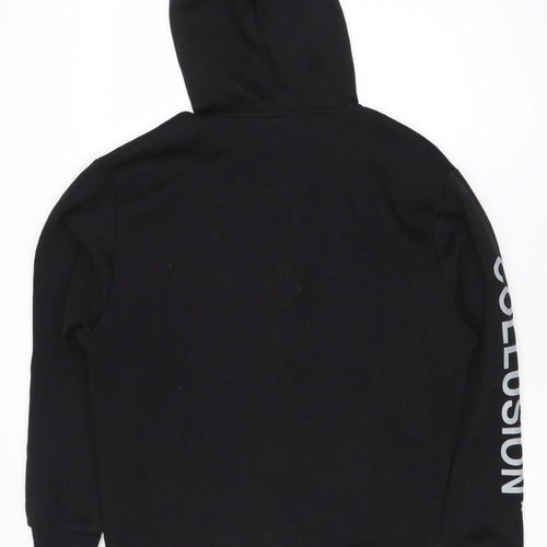 Collusion Unisex Black XS Pullover Hoodie