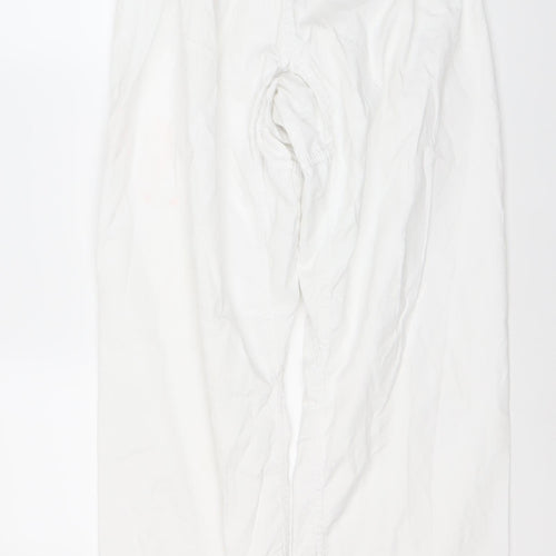 Decathlon Unisex White Relaxed Trousers 2XL