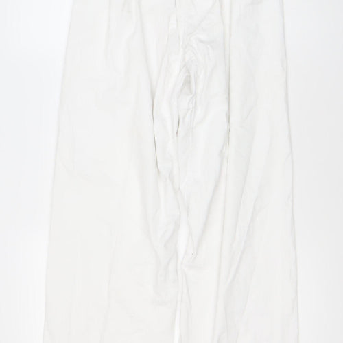 Decathlon Unisex White Relaxed Trousers 2XL