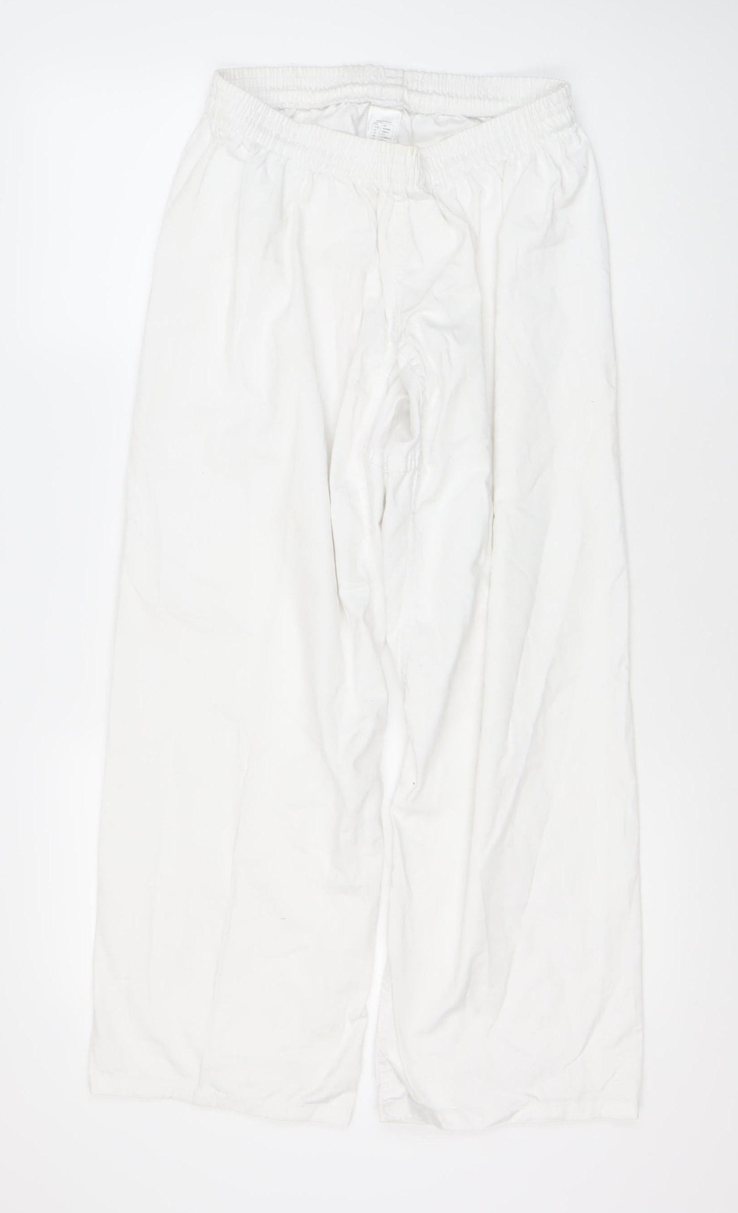 Decathlon Unisex White Relaxed Trousers 2XL