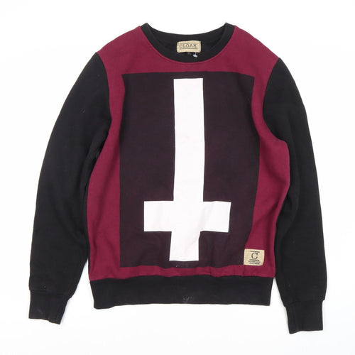 Cloak Men's Black Pullover Sweatshirt M