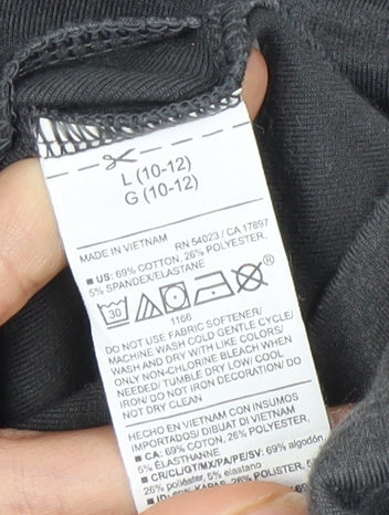 Old Navy Boys Grey Full Zip Hoodie, Size 10-11 Years, Activewear