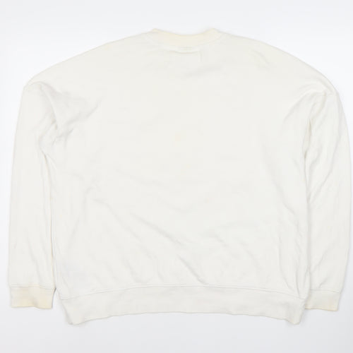 Ivy Park Women's M Ivory Pullover Sweatshirt