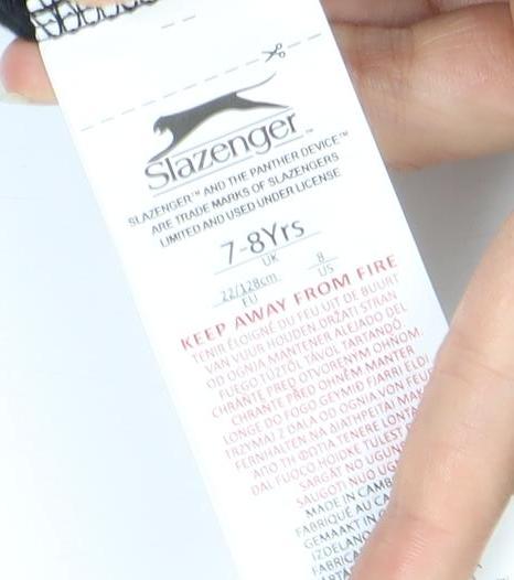 Slazenger Boys Black Pullover Hoodie, Size 7-8 Years