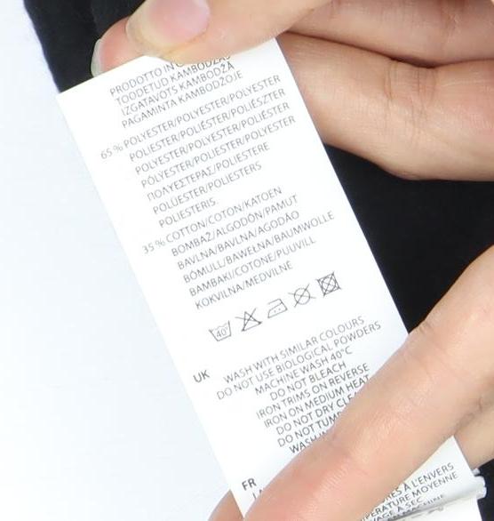 Slazenger Boys Black Pullover Hoodie, Size 7-8 Years