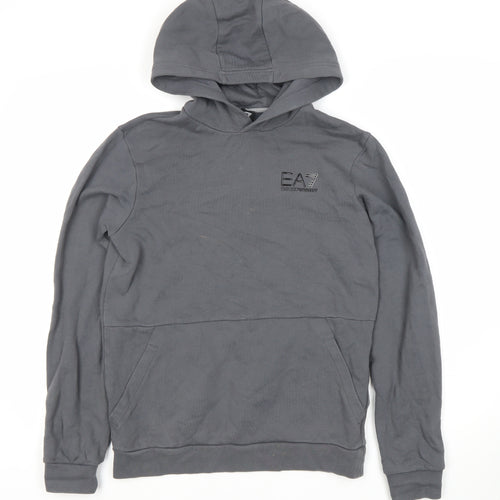 Emporio Armani Boys Grey Pullover Hoodie - Size Unknown