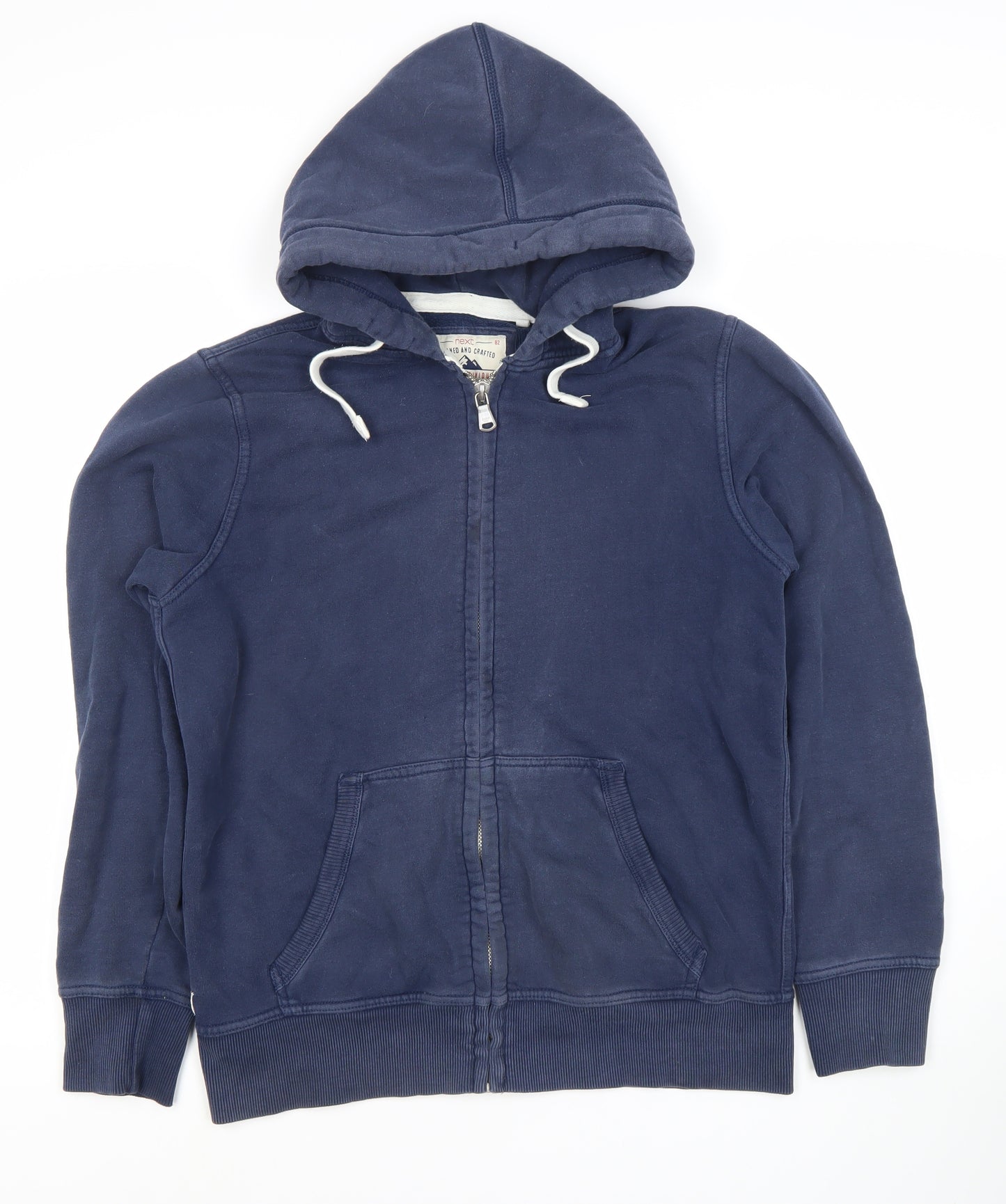 Next Men's Blue Full Zip Hoodie M