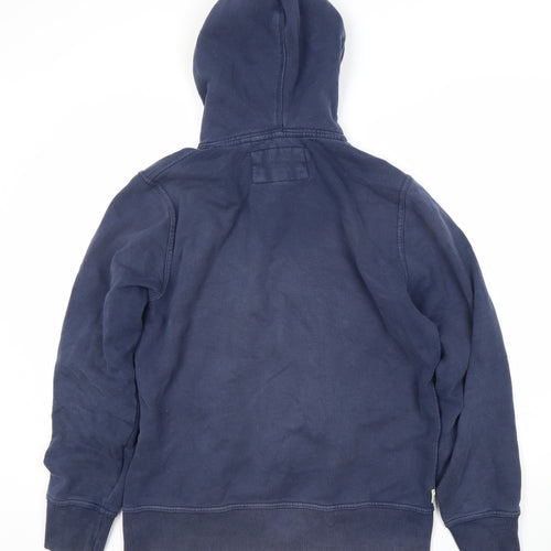 Next Men's Blue Full Zip Hoodie M