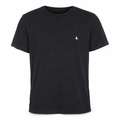 Jack Wills Men's Black Cotton Classic Fit T-Shirt, Size S
