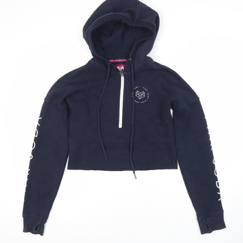 Pink Soda Sport Women's Blue Hoodie Size 4