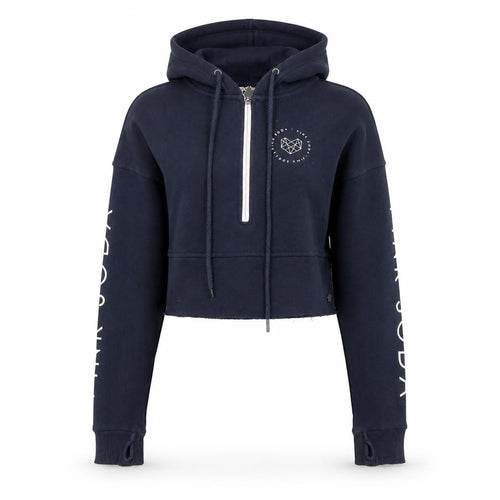 Pink Soda Sport Women's Blue Hoodie Size 4