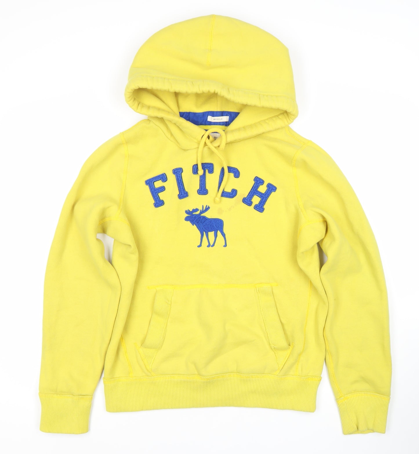 Abercrombie & Fitch Men's Yellow M Pullover Hoodie