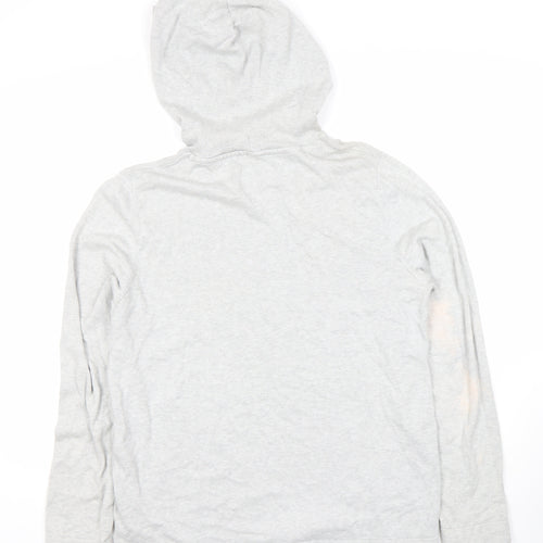 Jack & Jones Men's Grey Pullover Hoodie M