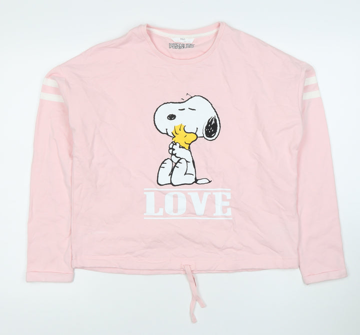 Marks and Spencer Girls Pink Snoopy Hoodie 13-14 Years
