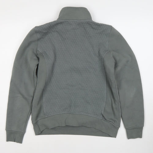 Country to Coast Women's Grey 1/4 Zip Sweatshirt UK 14