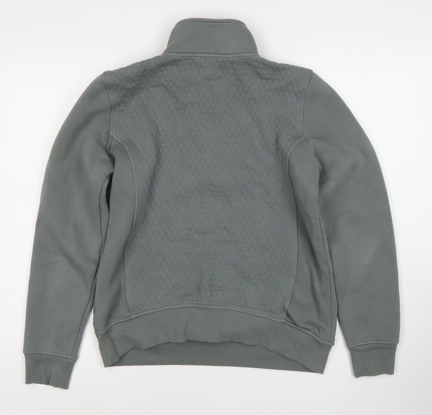 Country to Coast Women's Grey 1/4 Zip Sweatshirt UK 14