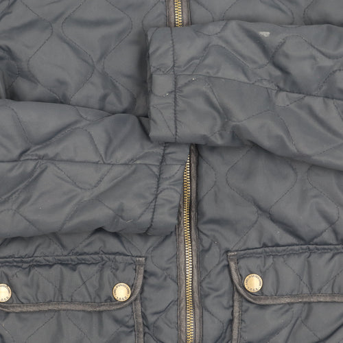 L.O.G.G. Women's Black Quilted Jacket Size 12