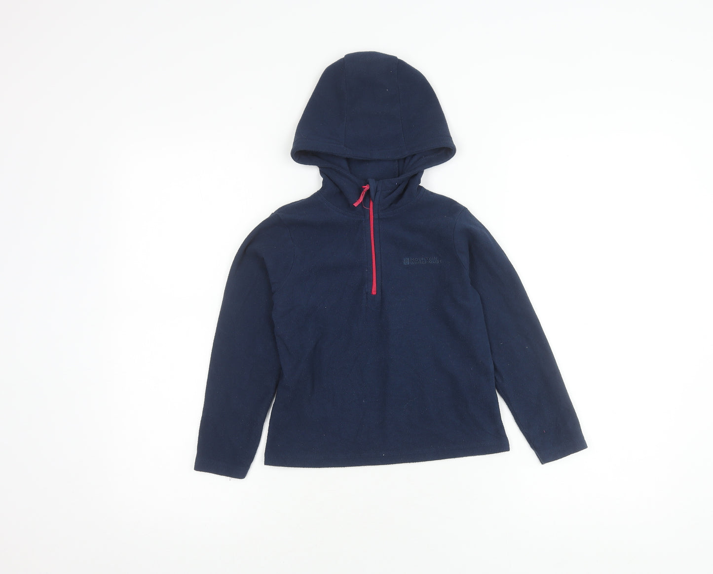 Mountain Warehouse Girls Blue Hoodie 5-6 Years with Hood