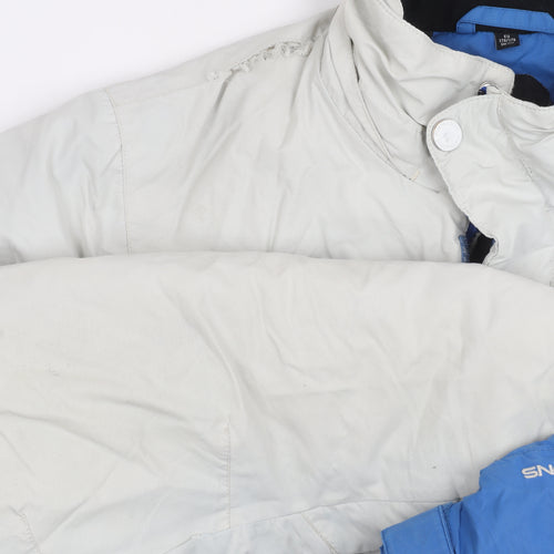Five Seasons Boys Blue Colourblock Jacket 15-17 Years Winter
