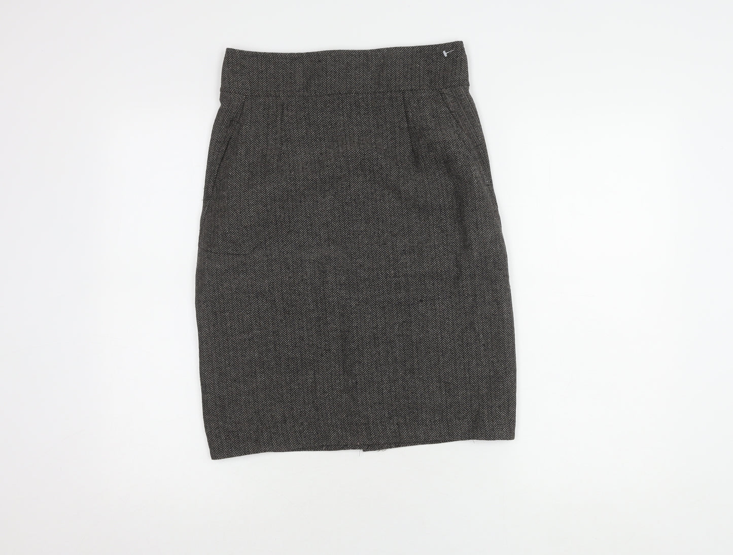 Awear Women’s Grey Pencil Skirt Size 8 Stylish Tweed