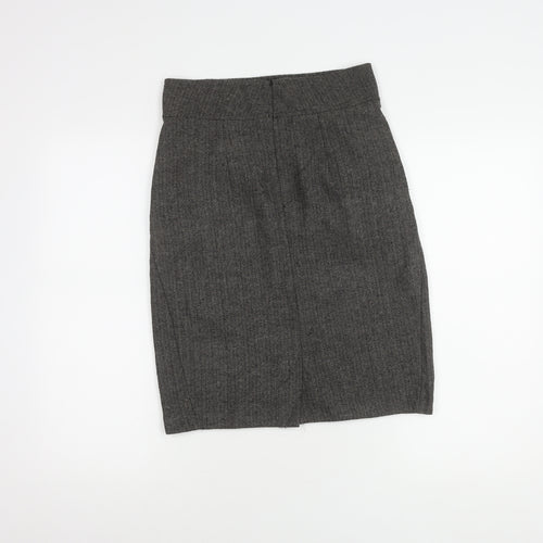 Awear Women’s Grey Pencil Skirt Size 8 Stylish Tweed