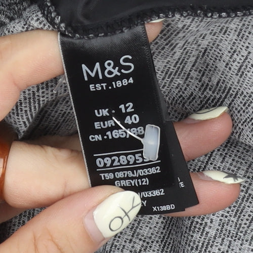 Marks and Spencer Women's Grey Blazer Size 12