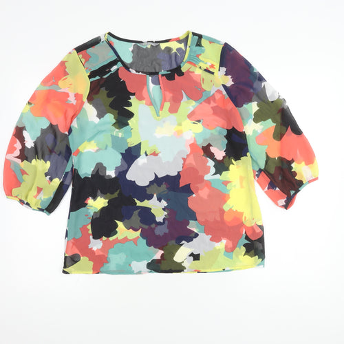 Marks and Spencer Multicoloured Top, Size 12, Women's