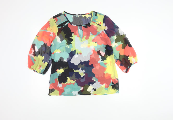 Marks and Spencer Multicoloured Top, Size 12, Women's