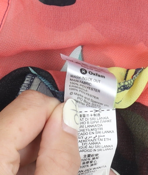 Marks and Spencer Multicoloured Top, Size 12, Women's