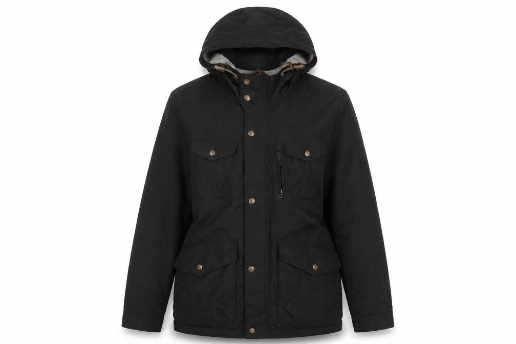 Front view of Red Herring Black unisex jacket s