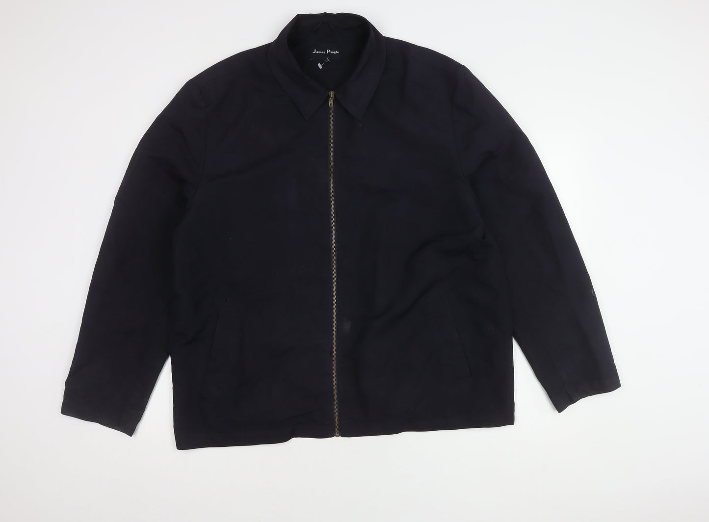 James Pringle Men's Black Mid-Length Classic Jacket