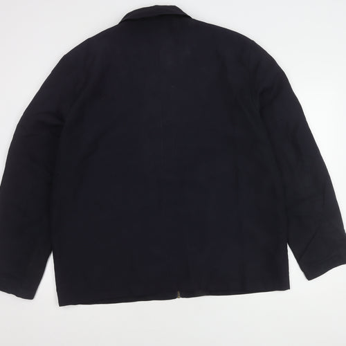 James Pringle Men's Black Mid-Length Classic Jacket