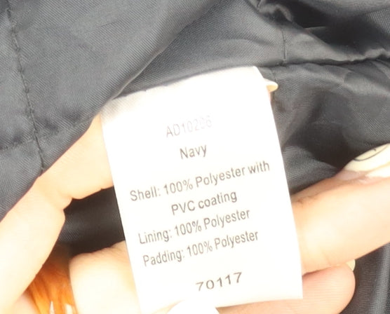 Cotton Traders Men's 4XL Navy Waterproof Jacket