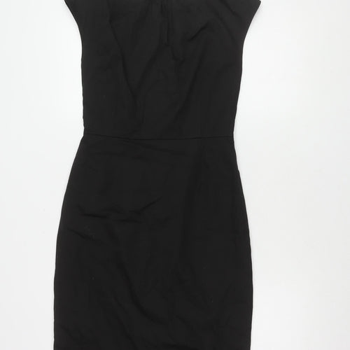 Laura Ashley Black Sheath Dress - Size 8, Classic Cocktail