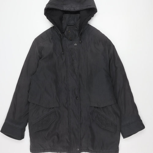 Braemar Women's Black Parka Jacket Size M