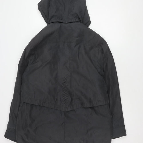 Braemar Women's Black Parka Jacket Size M