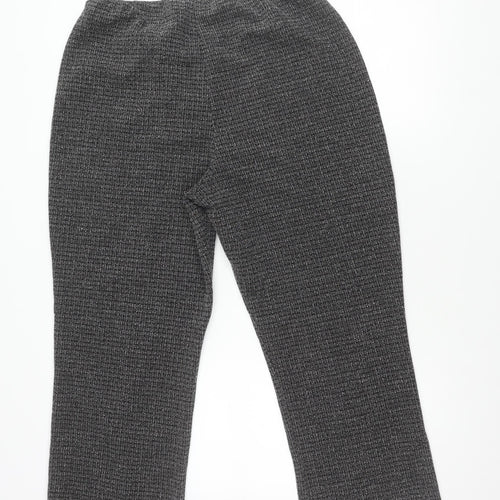 Bonmarché Women's Black Straight Leg Trousers Size 16