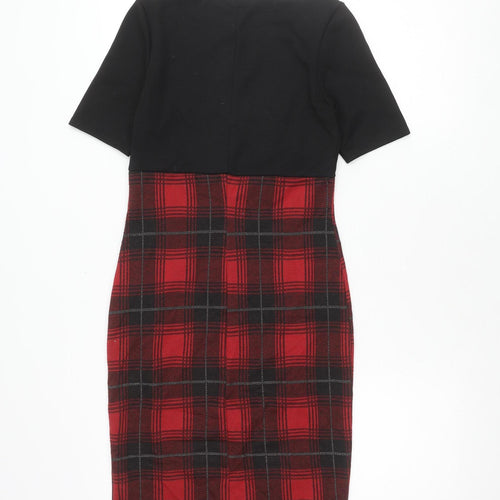 Miss Selfridge Women's Multicoloured Plaid Dress