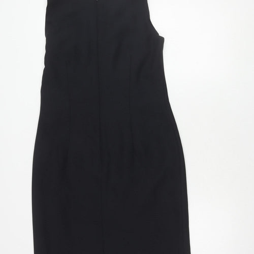 Harrods Women’s Black Sheath Dress, Size 12