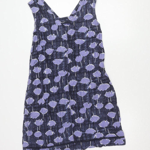Next Women's Blue Pinafore Dress Size 14